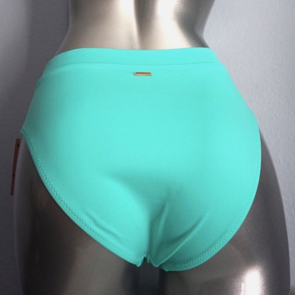 Victoria Secret Seafoam Glow High Leg Midrise High Waist Cheeky Bikini Bottom XS - Picture 3 of 4